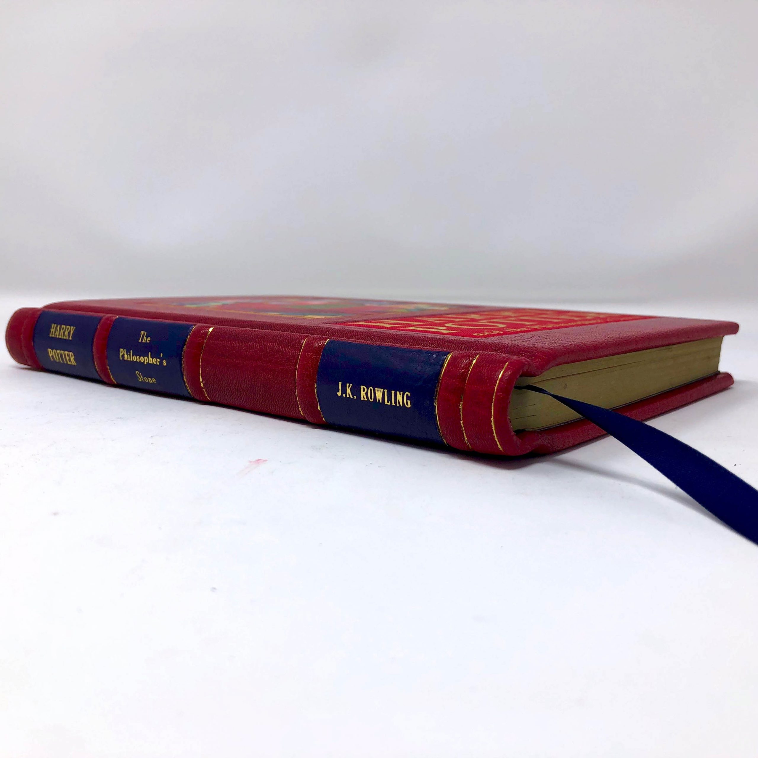 Harry Potter and The Philosopher’s Stone | UK First Edition
Custom Leather Book
Boston Harbor Bookbindery