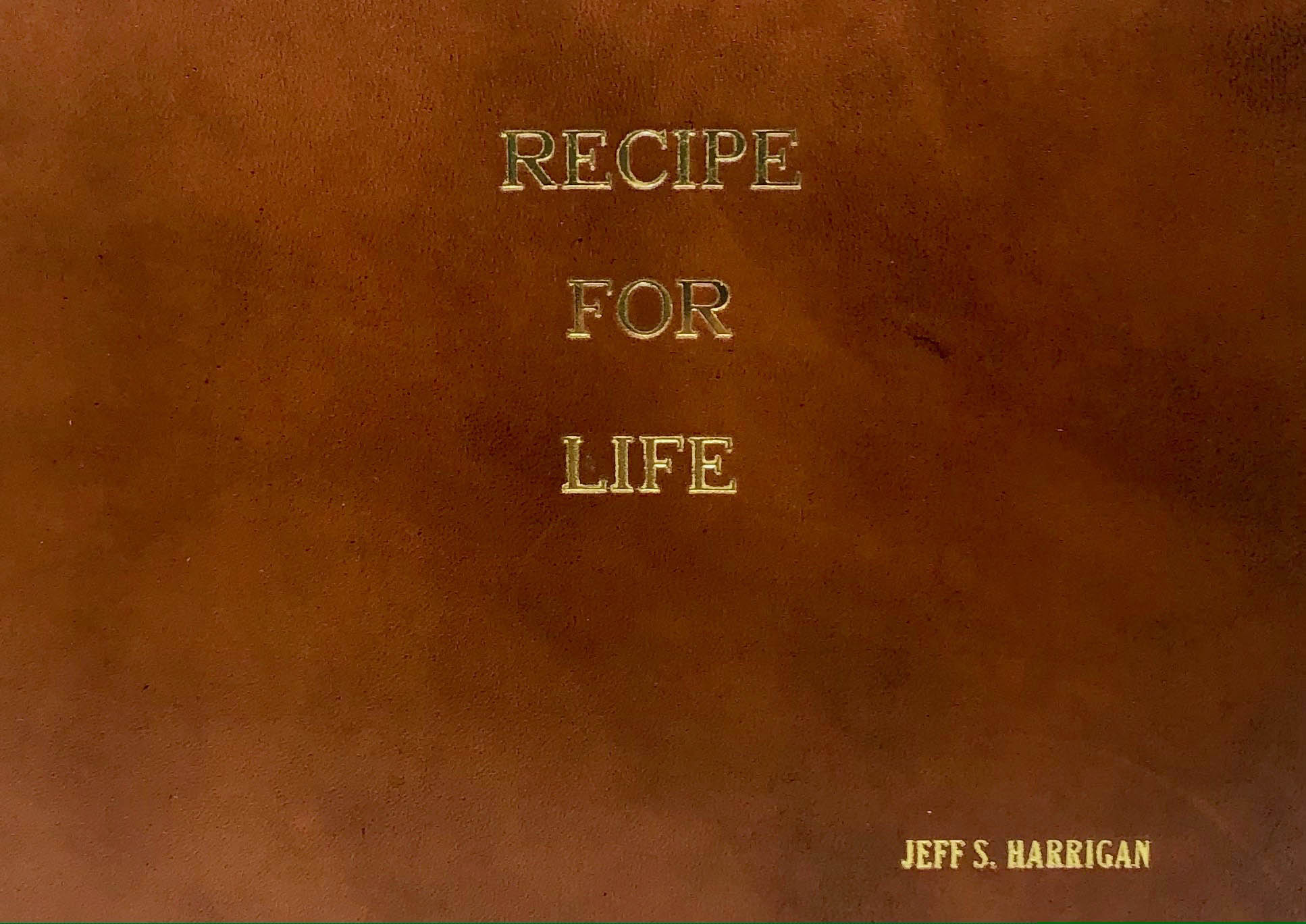 Recipe for Life | Custom Leather Book
Boston Harbor Bookbindery