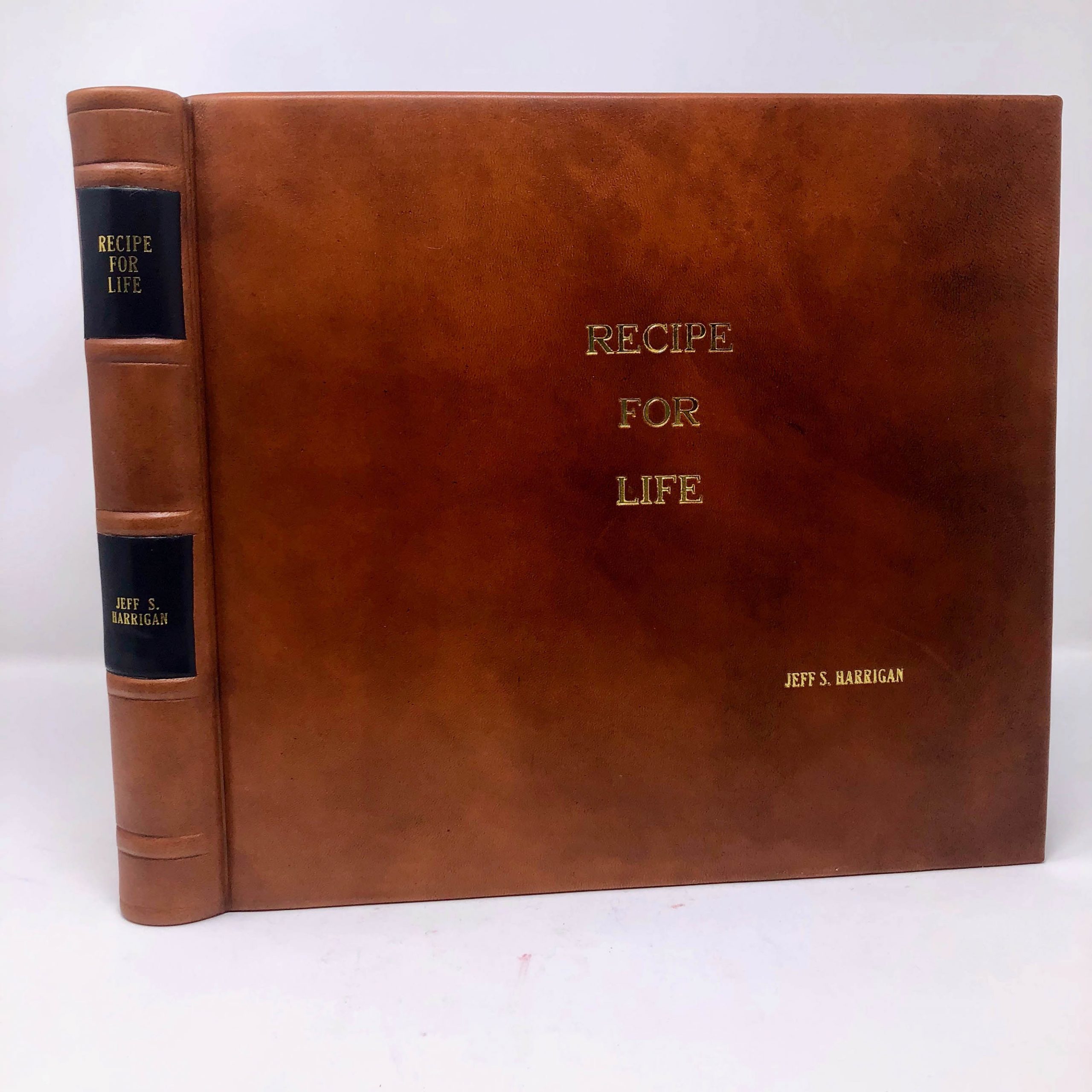Recipe for Life | Custom Leather Book
Boston Harbor Bookbindery