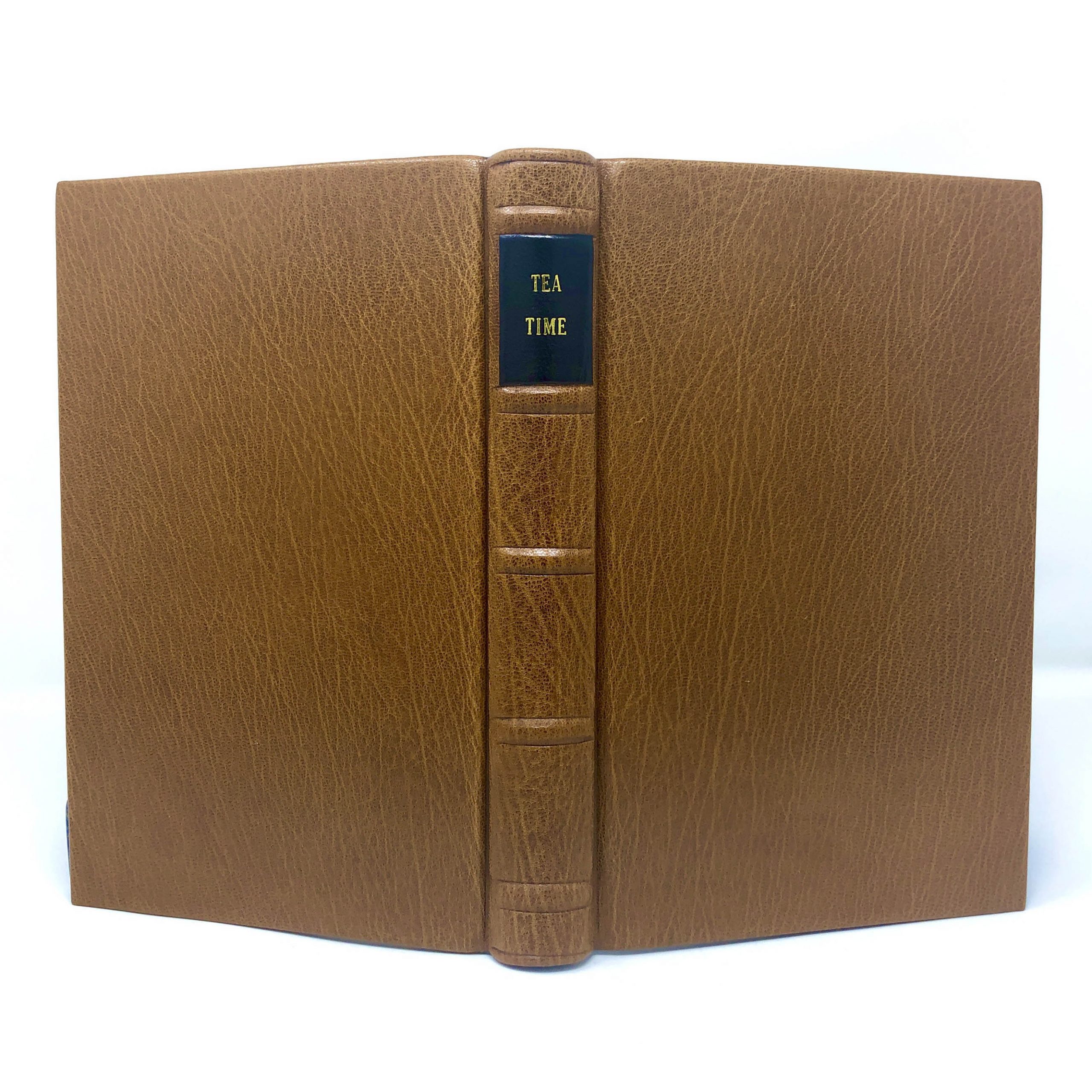 Tea Time | Boston Harbor Bookbindery | Custom Leather Book