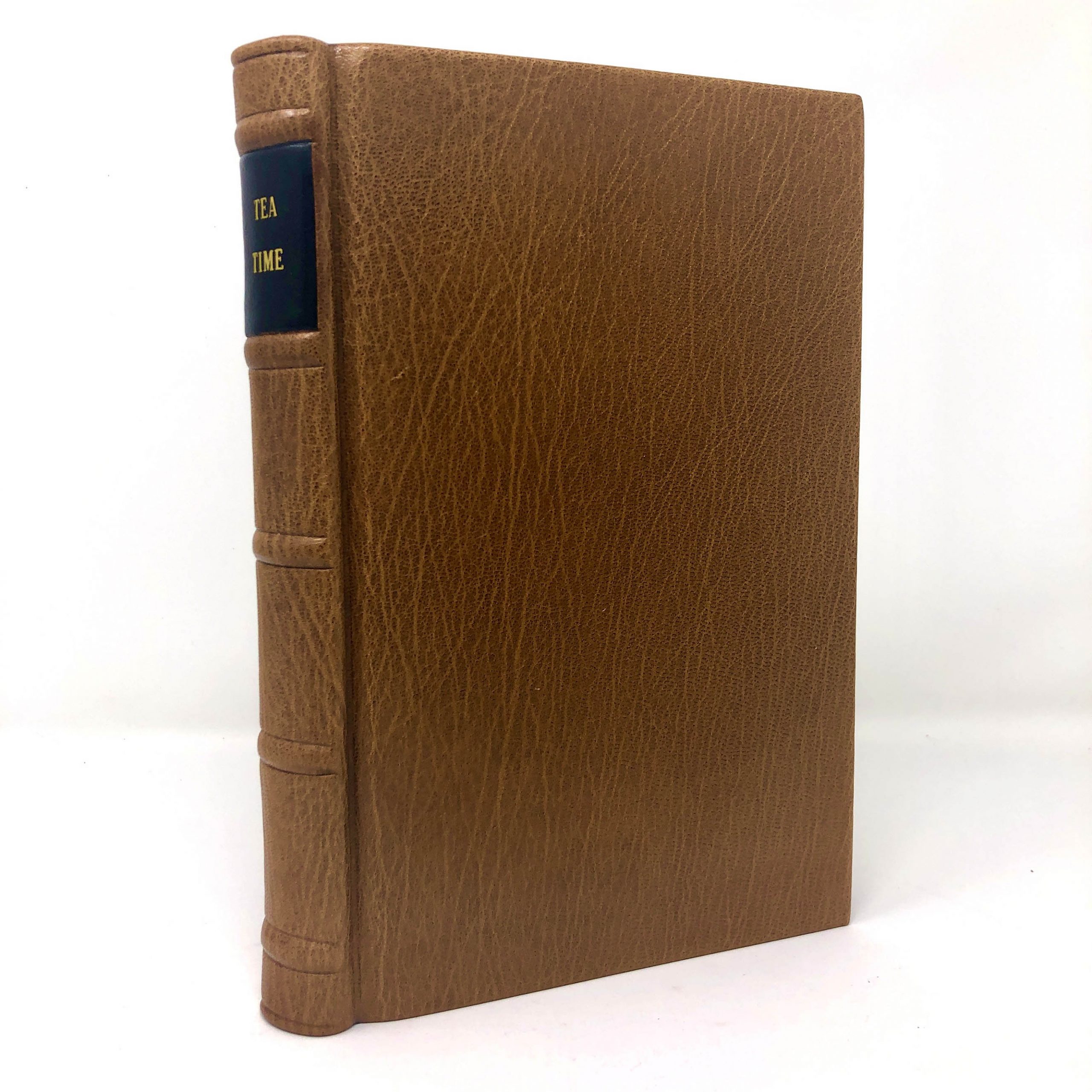Tea Time | Boston Harbor Bookbindery | Custom Leather Book